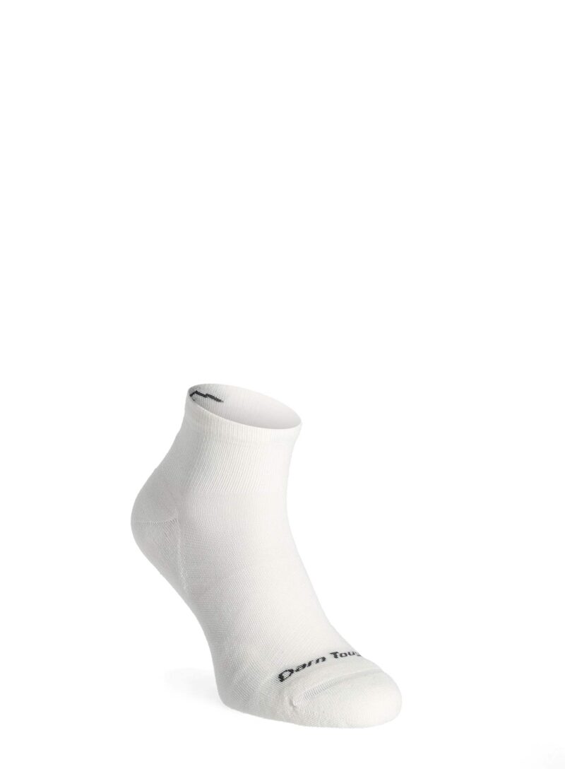 Șosete alergare Darn Tough Run 1/4 Ultra-Lightweight with Cushion - white