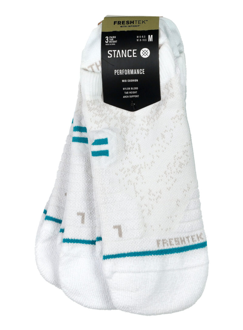 Șosete alergare Stance Athletic Tab 3 Pack - white preţ