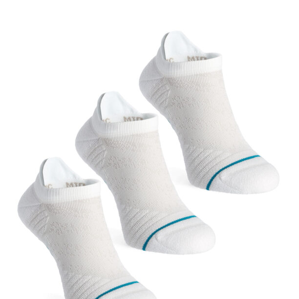 Șosete alergare Stance Athletic Tab 3 Pack - white