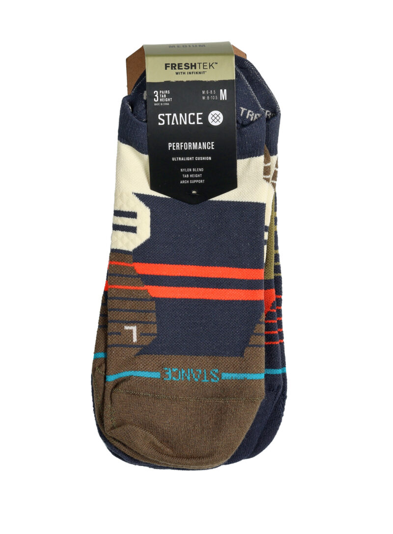 Șosete alergare Stance Route UL Tab 3-Pack - navy preţ