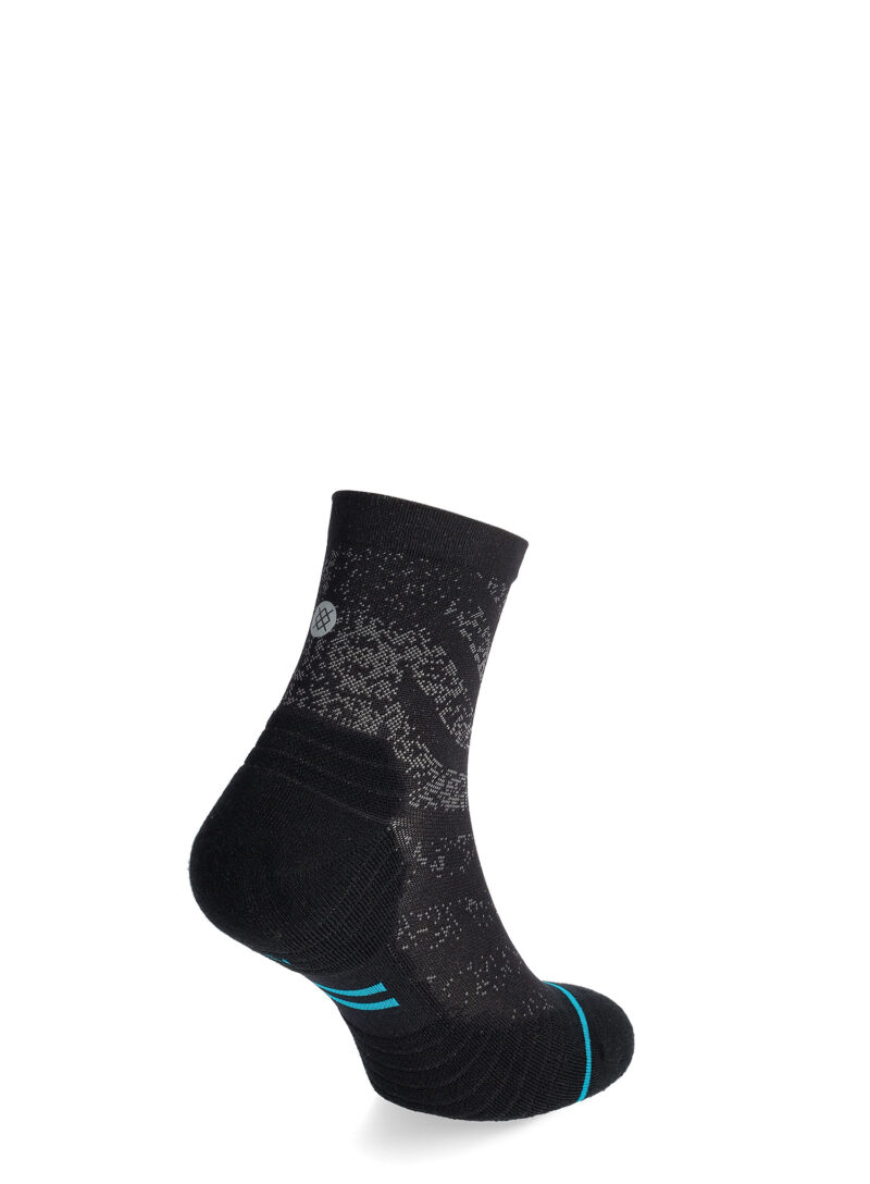 Original Șosete alergare Stance Run Light Quarter - black