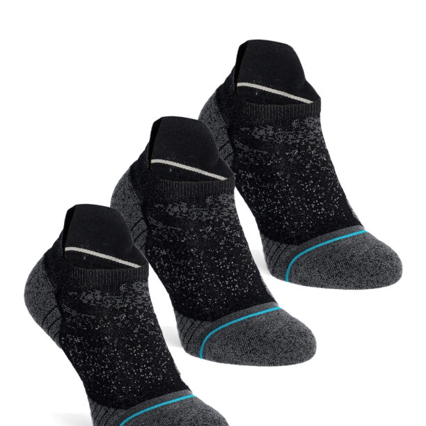 Șosete alergare Stance Run Tab ST 3 Pack - black