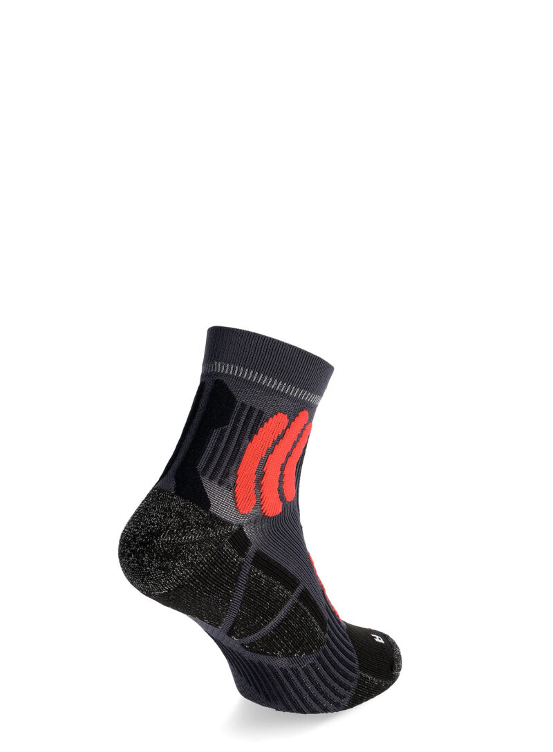 Șosete alergare X-Socks Sky Run Pro 4.0 - anthracite/dragonfly red preţ