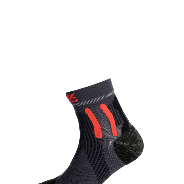 Cumpăra Șosete alergare X-Socks Sky Run Pro 4.0 - anthracite/dragonfly red