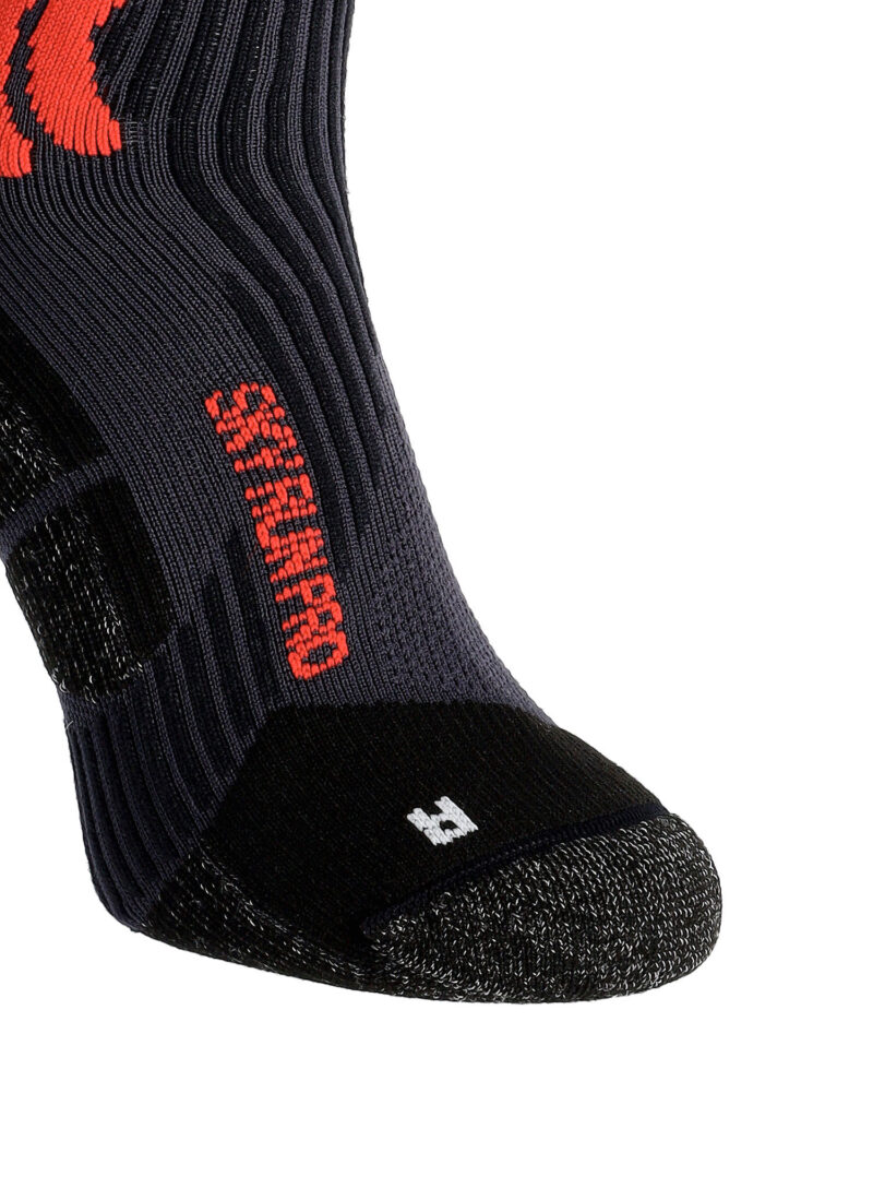 Preţ Șosete alergare X-Socks Sky Run Pro 4.0 - anthracite/dragonfly red