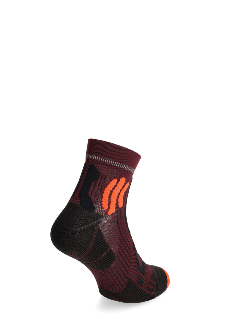 Șosete alergare X-Socks Trail Run Energy 4.0 - namib red/trick orange preţ