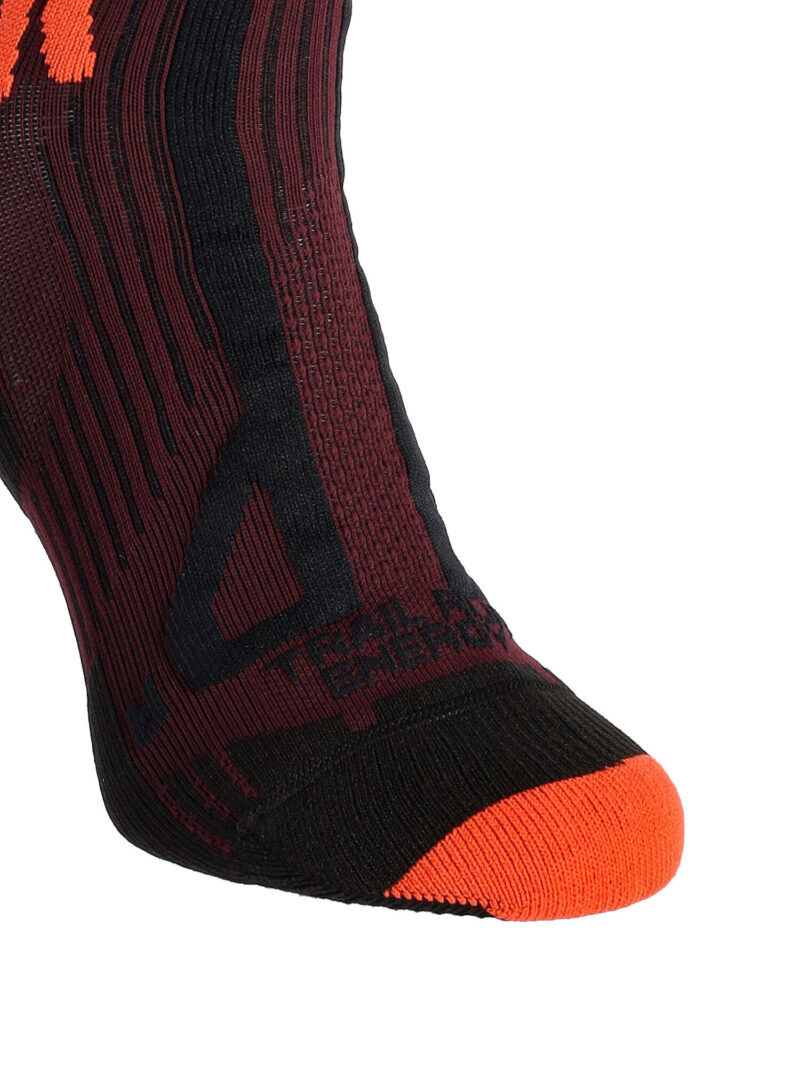 Preţ Șosete alergare X-Socks Trail Run Energy 4.0 - namib red/trick orange