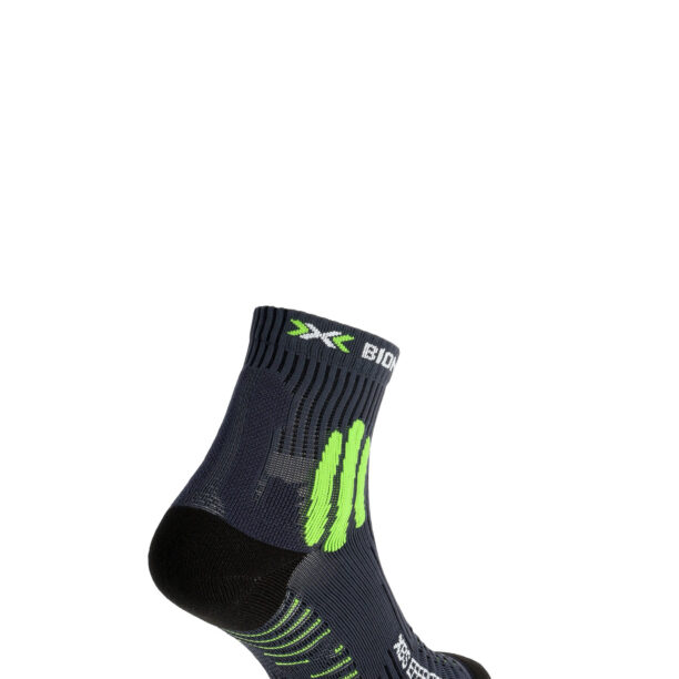 Șosete alergare X-Socks XBS.Effektor Running - charcoal/effektor green preţ