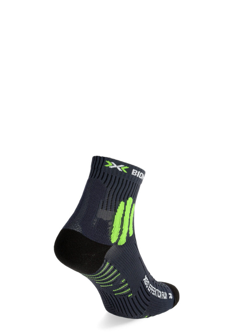 Șosete alergare X-Socks XBS.Effektor Running - charcoal/effektor green preţ