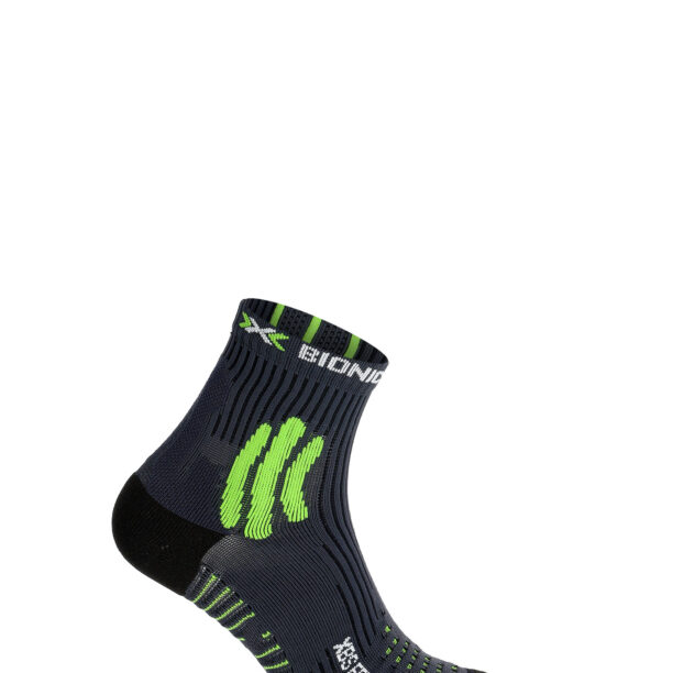 Cumpăra Șosete alergare X-Socks XBS.Effektor Running - charcoal/effektor green