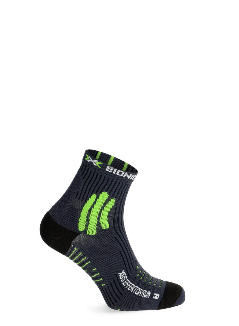 Cumpăra Șosete alergare X-Socks XBS.Effektor Running - charcoal/effektor green