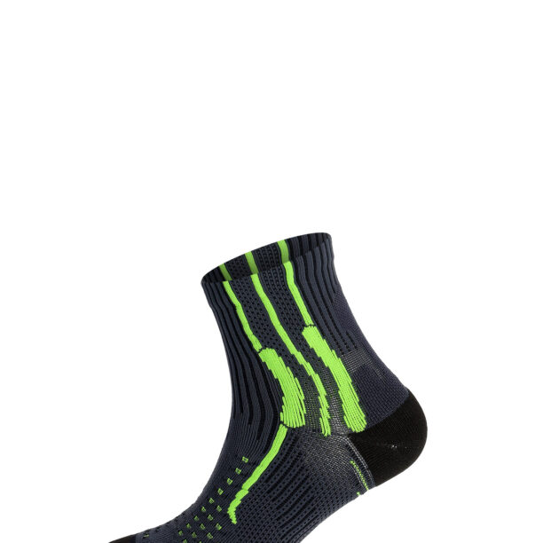 Preţ Șosete alergare X-Socks XBS.Effektor Running - charcoal/effektor green