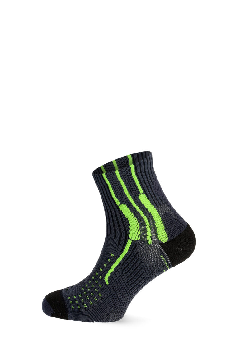 Preţ Șosete alergare X-Socks XBS.Effektor Running - charcoal/effektor green