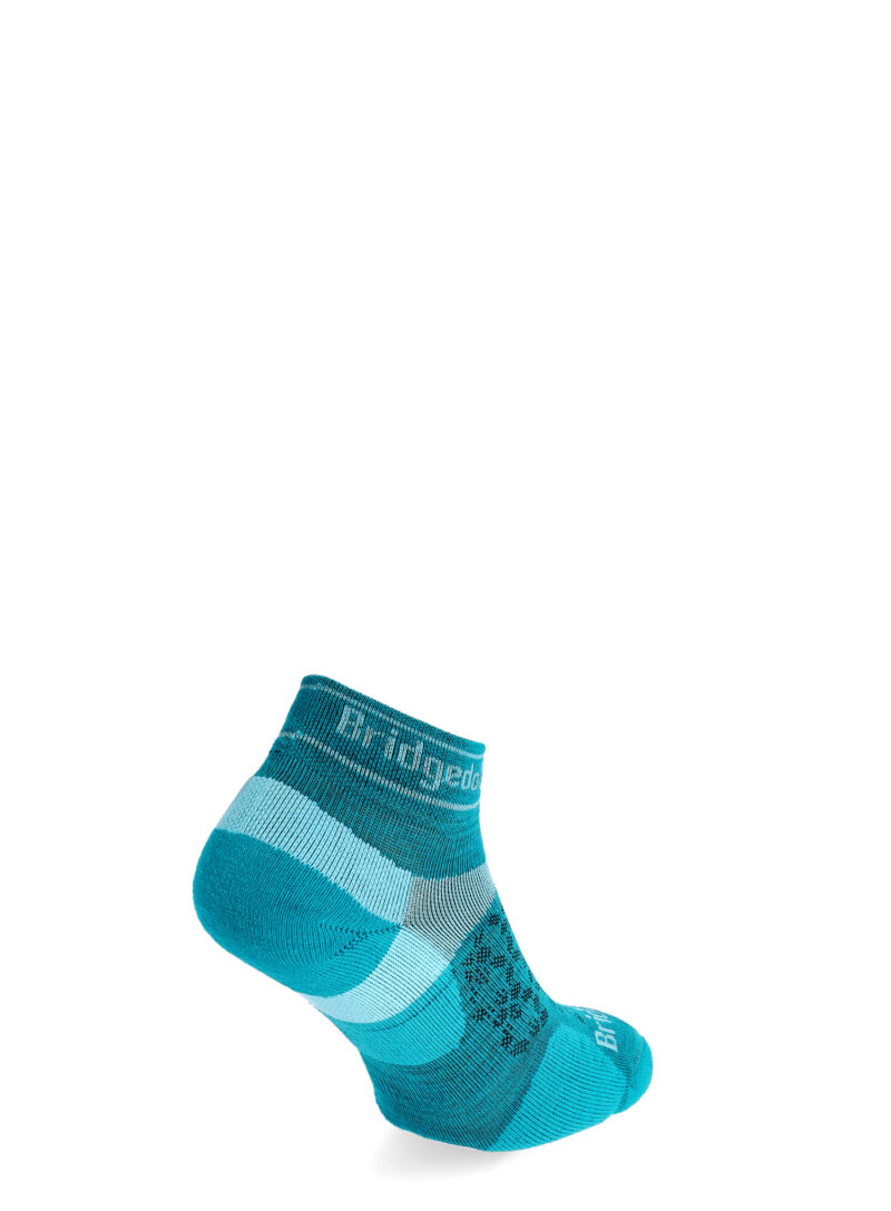 Sosete alergare femei Bridgedale Ultralight T2 Merino Sport Low - teal preţ