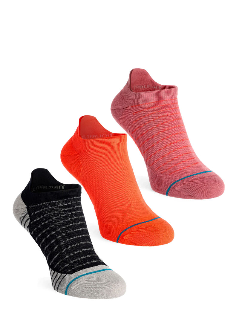 Sosete alergare femei Stance Amari 3 Pack - dustyrose