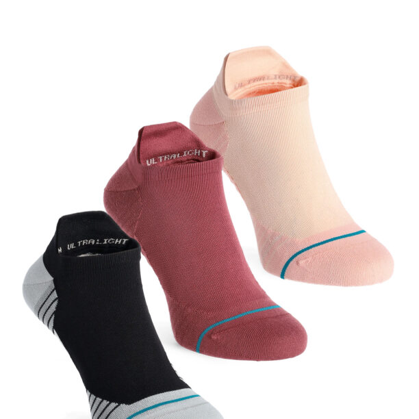 Sosete alergare femei Stance Circuit 3 Pack - rebelrose