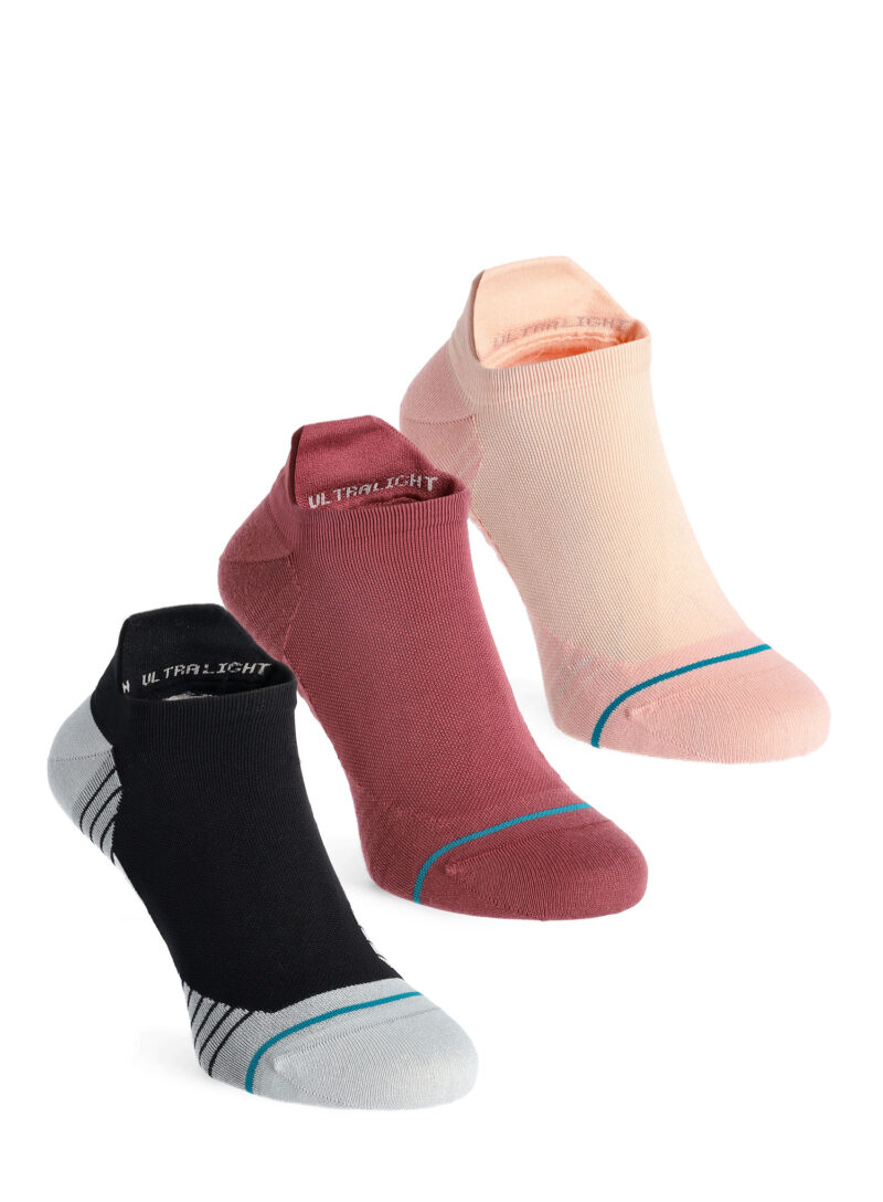 Sosete alergare femei Stance Circuit 3 Pack - rebelrose