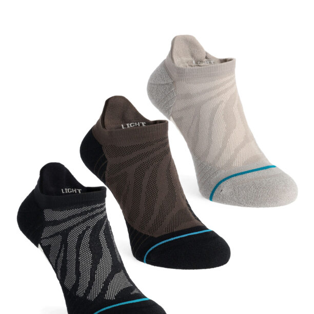 Șosete alergare femei Stance Exotic 3 Pack - black