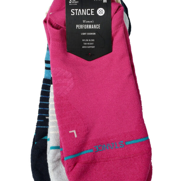 Șosete alergare femei Stance Pick It Up 3 Pack - magenta preţ