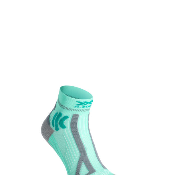 Sosete alergare femei X-Socks Trail Run Energy 4.0 - audrey green/pearl grey