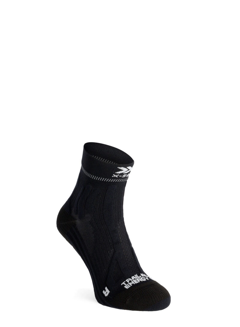 Șosete alergare femei X-Socks Trail Run Energy 4.0 - opal black/arctic white