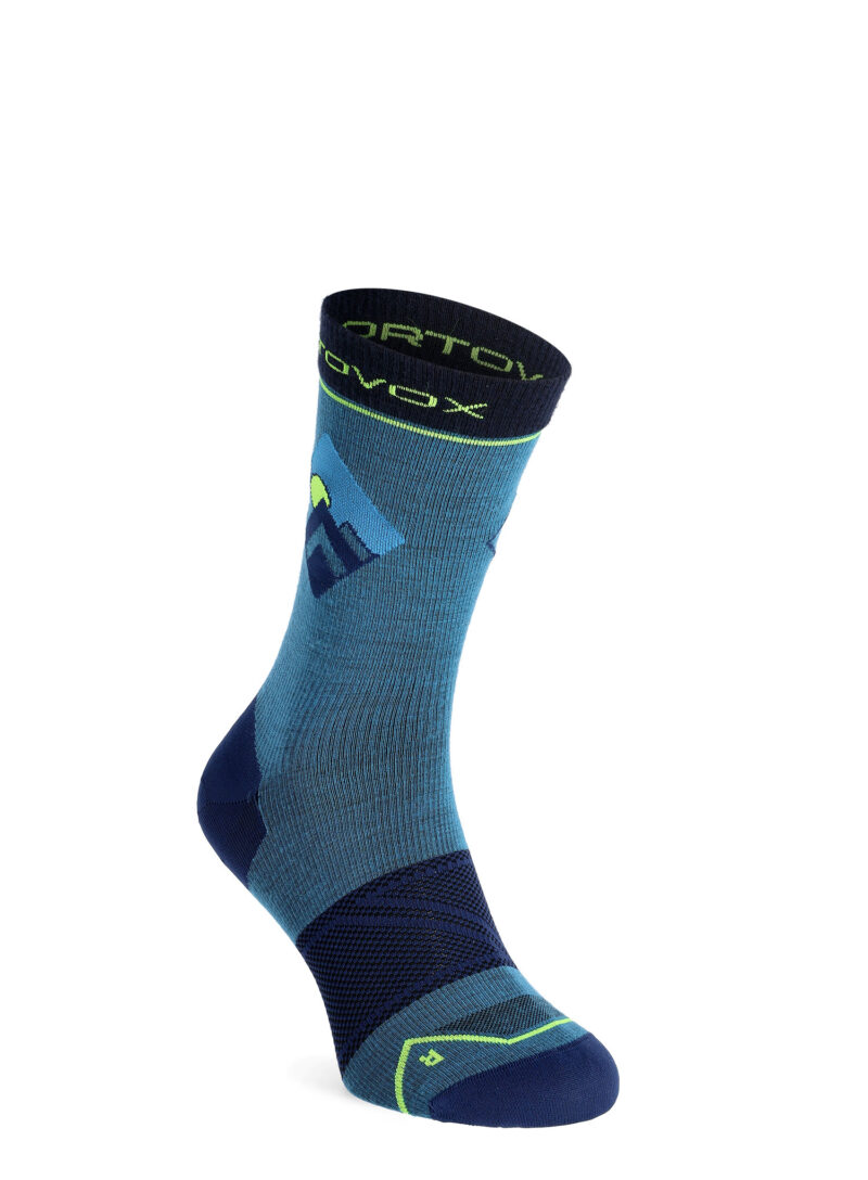 Șosete barbati Ortovox Alpine Light Comp Mid Socks - mountain blue