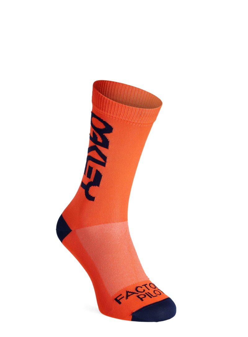 Sosete ciclism Oakley Factory Pilot Mtb Socks - neon orange