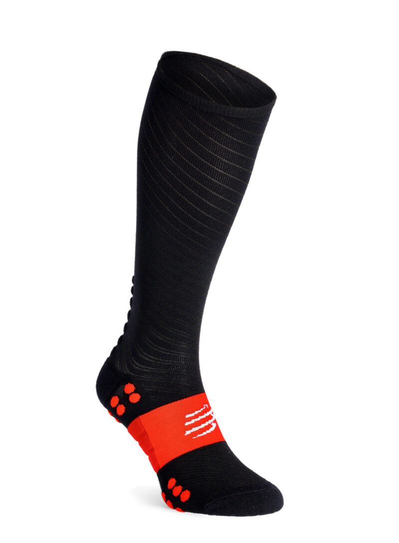 Sosete compresive Compressport Full Socks Recovery - black