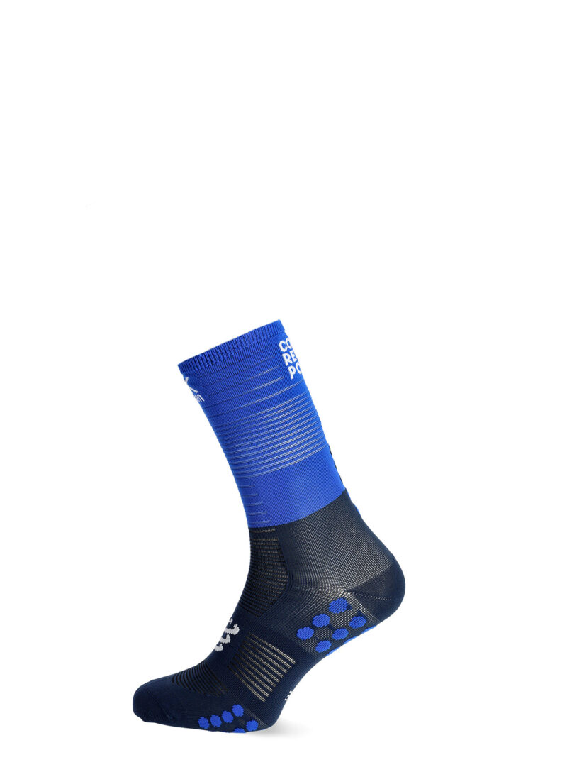 Cumpăra Sosete de alergare Compressport Mid Compression Socks - blue lolite