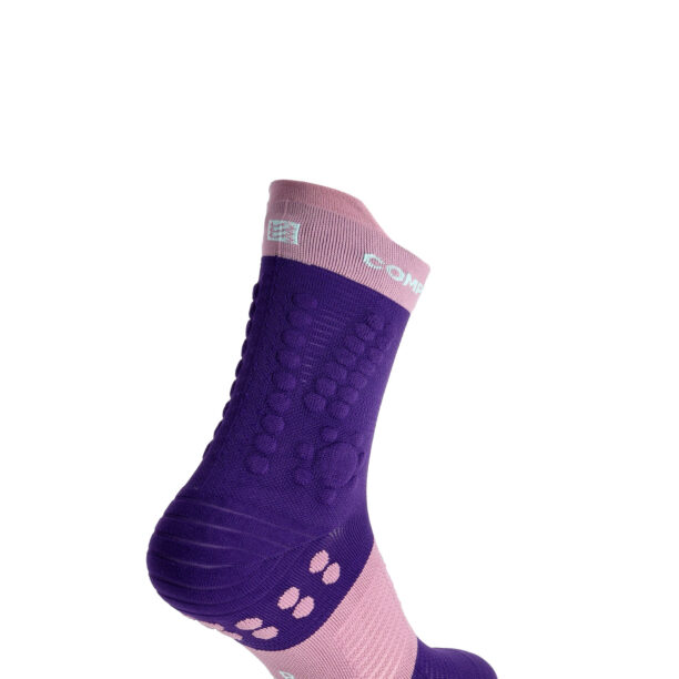 Sosete de alergare Compressport Pro Racing Socks v4.0 Trail - purple/grape preţ