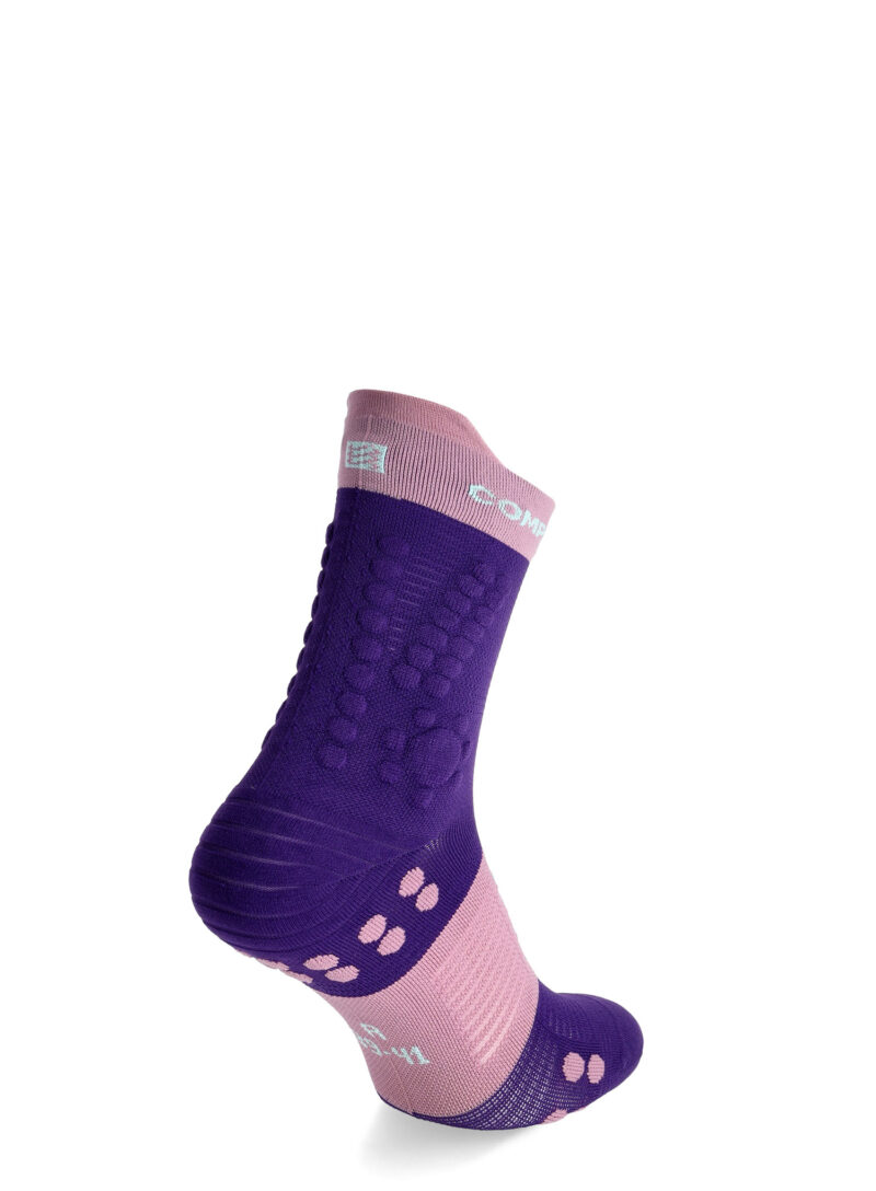 Sosete de alergare Compressport Pro Racing Socks v4.0 Trail - purple/grape preţ