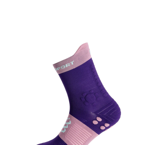 Cumpăra Sosete de alergare Compressport Pro Racing Socks v4.0 Trail - purple/grape