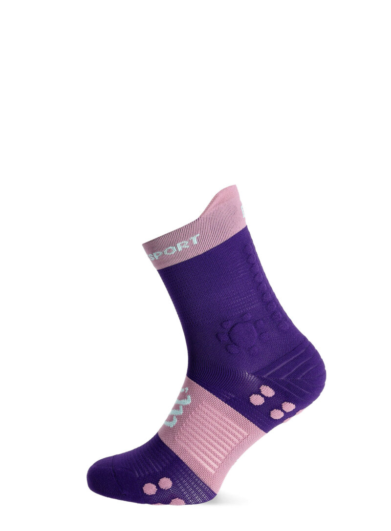 Cumpăra Sosete de alergare Compressport Pro Racing Socks v4.0 Trail - purple/grape