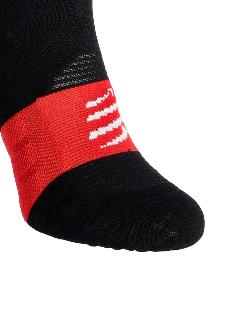 Preţ Sosete de alergare Compressport Ultra Trail Socks v2.0 Low - black/red