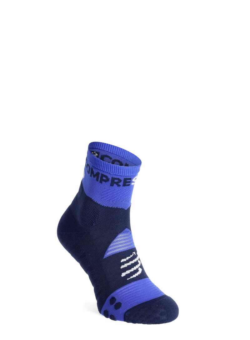 Sosete de alergare Compressport Ultra Trail Socks v2.0 Low - dazz blue/blues