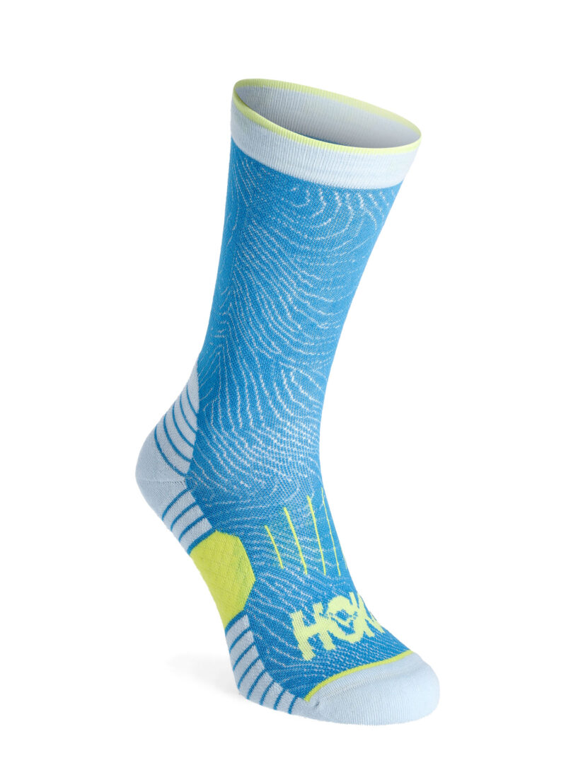 Cumpăra Sosete de alergare Hoka Crew Run Sock 3-Pack - diva blue/ice/primrose