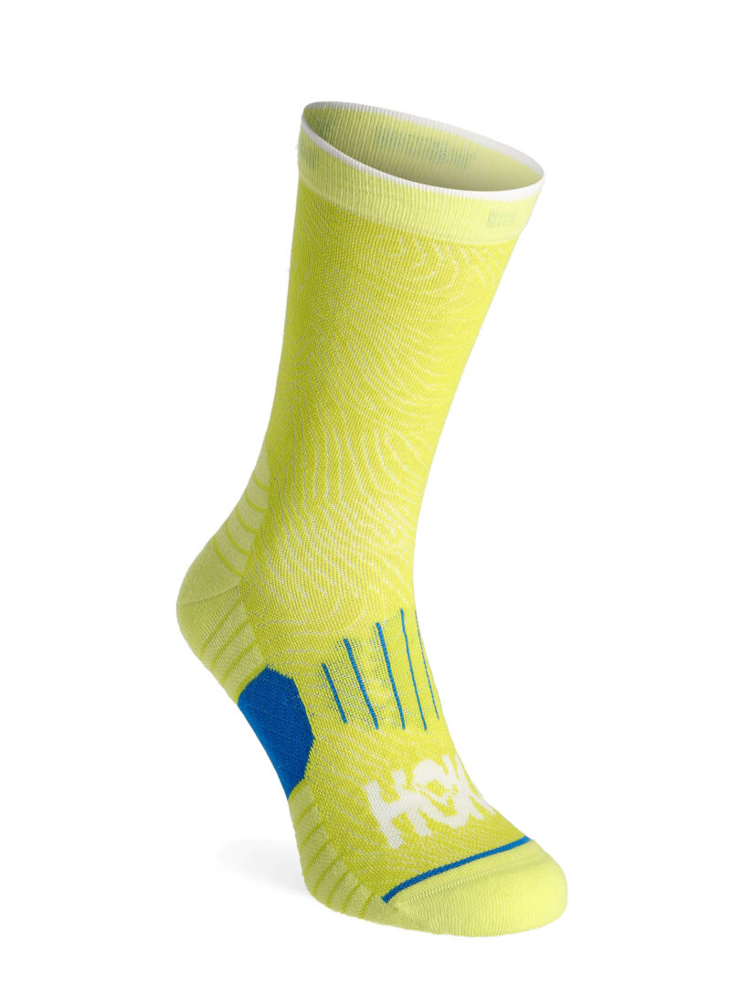 Preţ Sosete de alergare Hoka Crew Run Sock 3-Pack - diva blue/ice/primrose