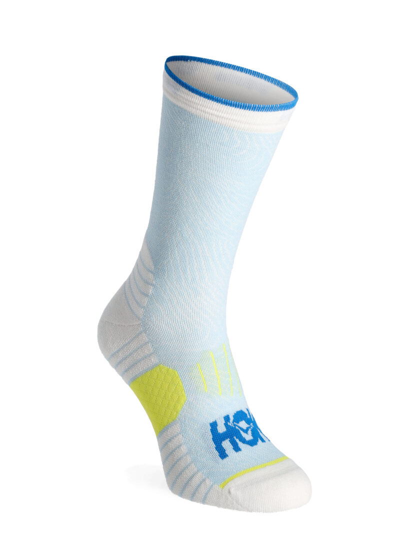 Original Sosete de alergare Hoka Crew Run Sock 3-Pack - diva blue/ice/primrose