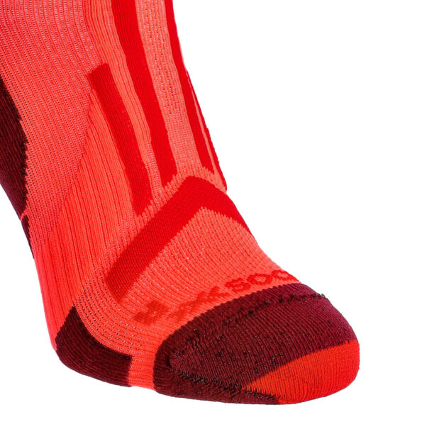 Preţ Sosete de alergare X-Socks Trailrun Perform Crew - fluo red/namib red