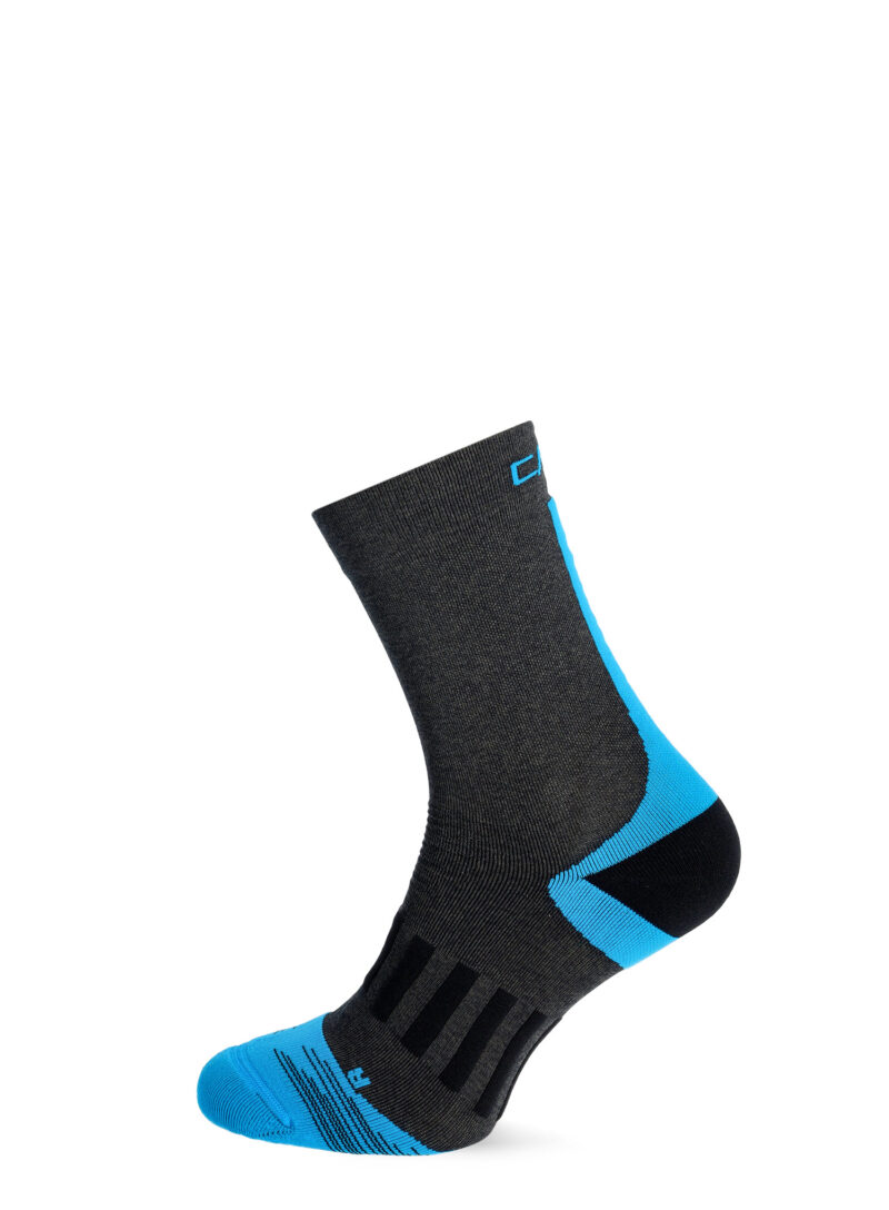 Preţ Sosete drumetie CMP Trekking Sock Low Microlon - antracite/danube