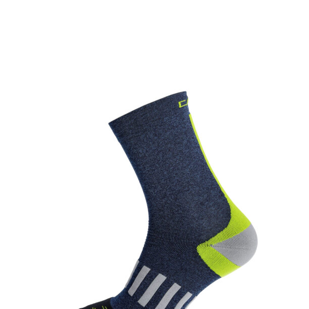 Preţ Sosete drumetie CMP Trekking Sock Low Microlon - b.blue/acido