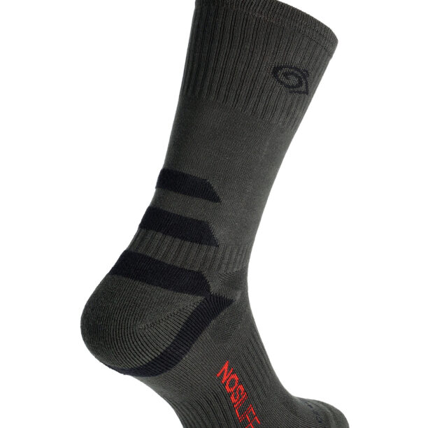 Sosete drumetie Craghoppers NosiLife Adventure Socks - black pepper/black preţ