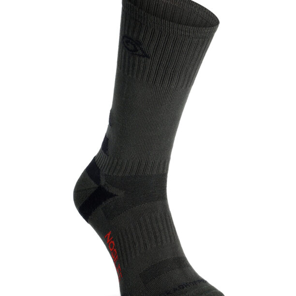 Sosete drumetie Craghoppers NosiLife Adventure Socks - black pepper/black