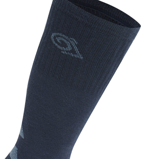 Sosete drumetie Craghoppers NosiLife Adventure Socks - blue navy/blue stone preţ