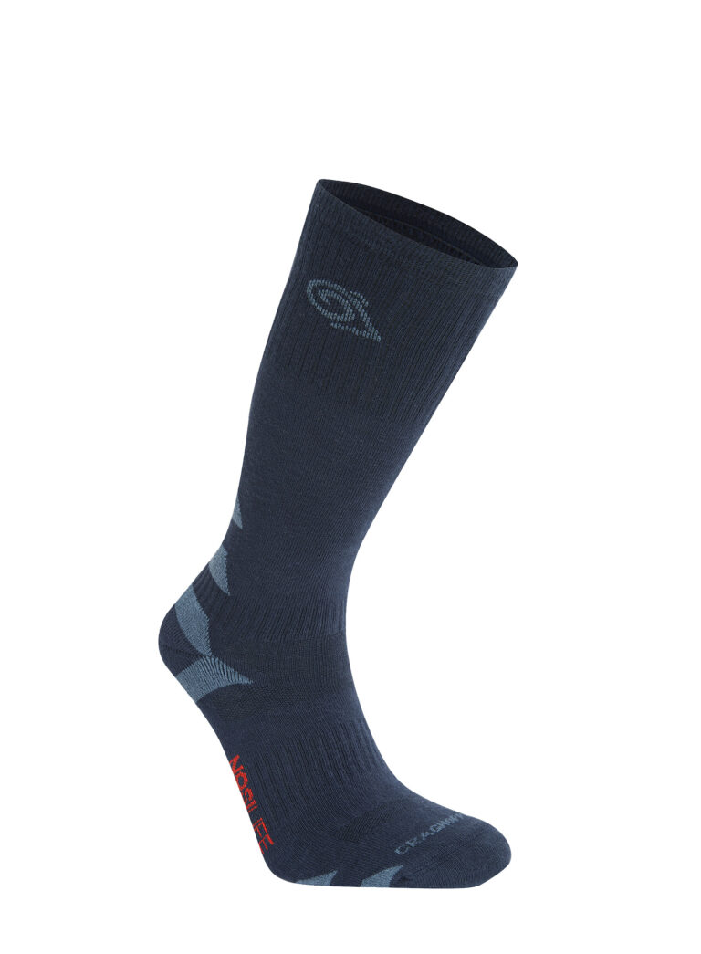 Sosete drumetie Craghoppers NosiLife Adventure Socks - blue navy/blue stone