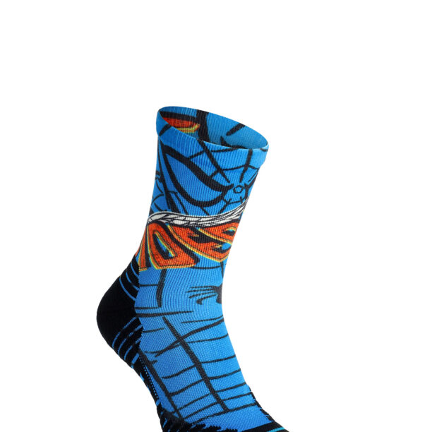 Sosete drumetie Stance Spiderman Mid - blue