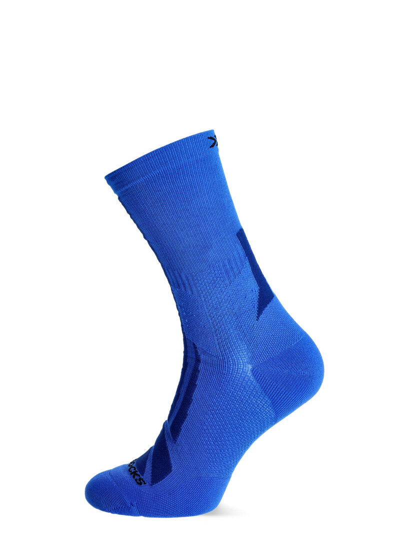 Cumpăra Sosete drumetie X-Socks Hike Discover Crew - twyce blue/blue