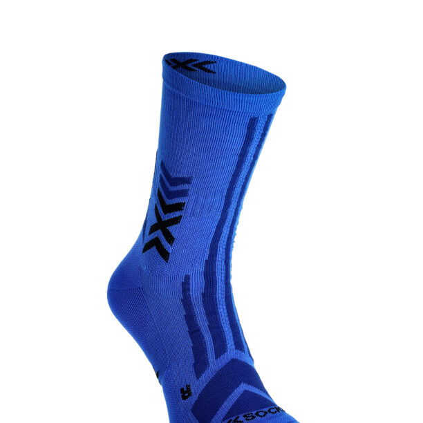 Sosete drumetie X-Socks Hike Discover Crew - twyce blue/blue