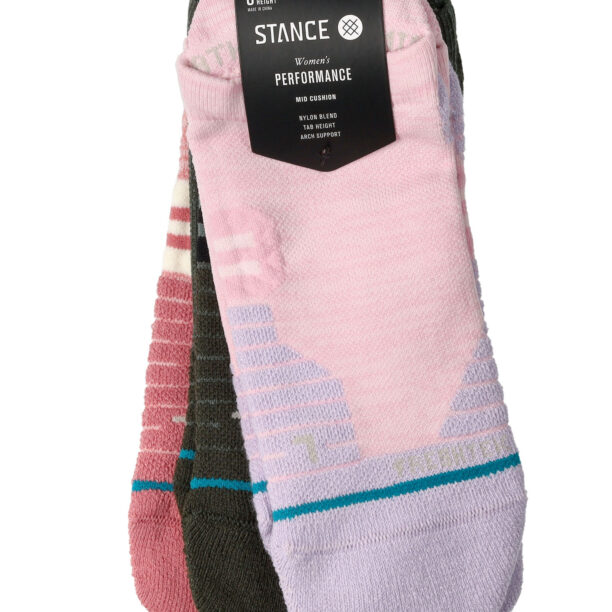 Sosete drumetie femei Stance Twister 3 Pack - lilacice preţ