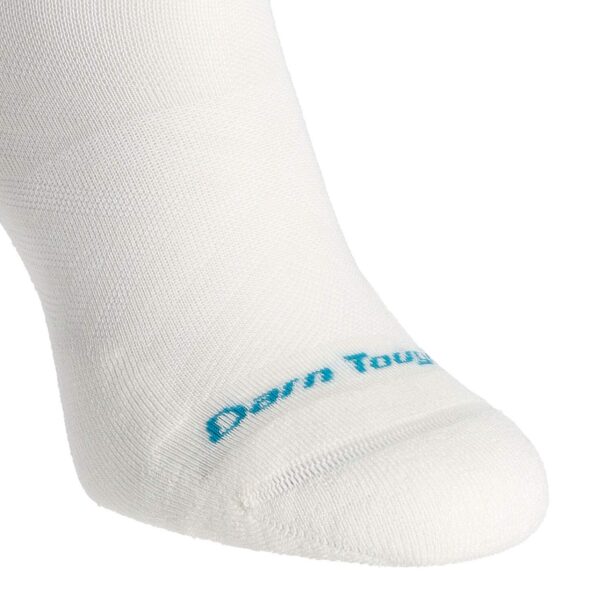 Preţ Șosete femei Darn Tough Run No Show Tab Ultra-Lightweight with Cushion - white